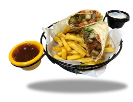 Cheddarlı Et Wrap